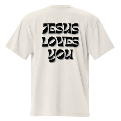 Camiseta V&F Oversize Jesus Loves You