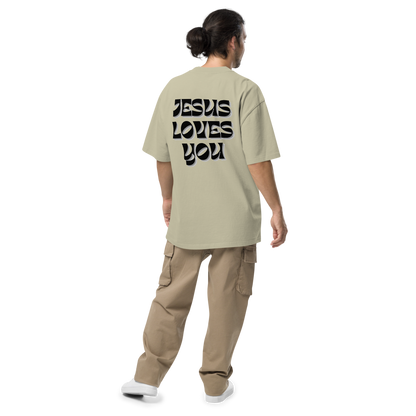 Camiseta V&F Oversize Jesus Loves You