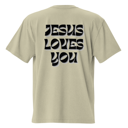 Camiseta V&F Oversize Jesus Loves You