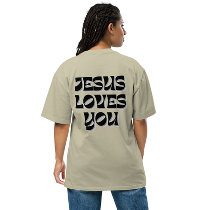 Camiseta V&F Oversize Jesus Loves You