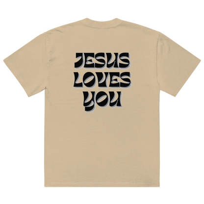 Camiseta V&F Oversize Jesus Loves You