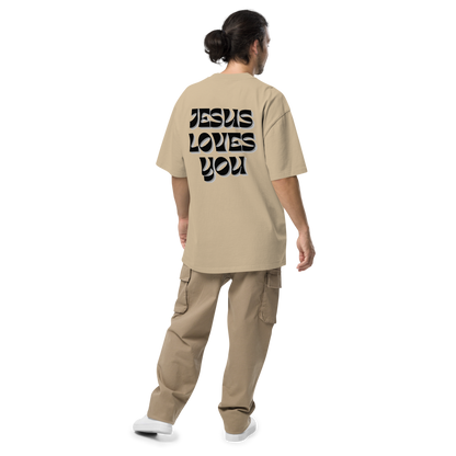 Camiseta V&F Oversize Jesus Loves You