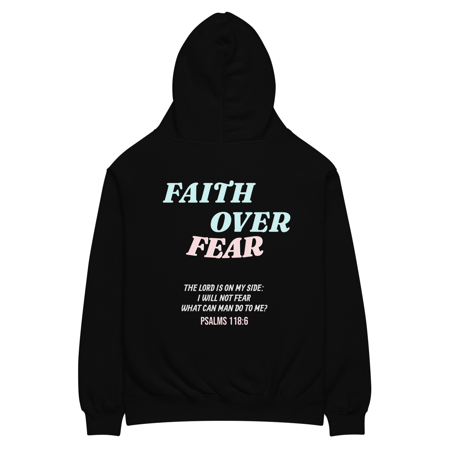 V&amp;F Faith Over Fear oversized sweatshirt