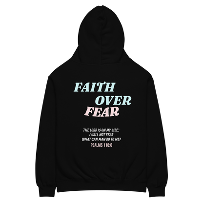 V&amp;F Faith Over Fear oversized sweatshirt