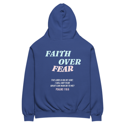 V&amp;F Faith Over Fear oversized sweatshirt