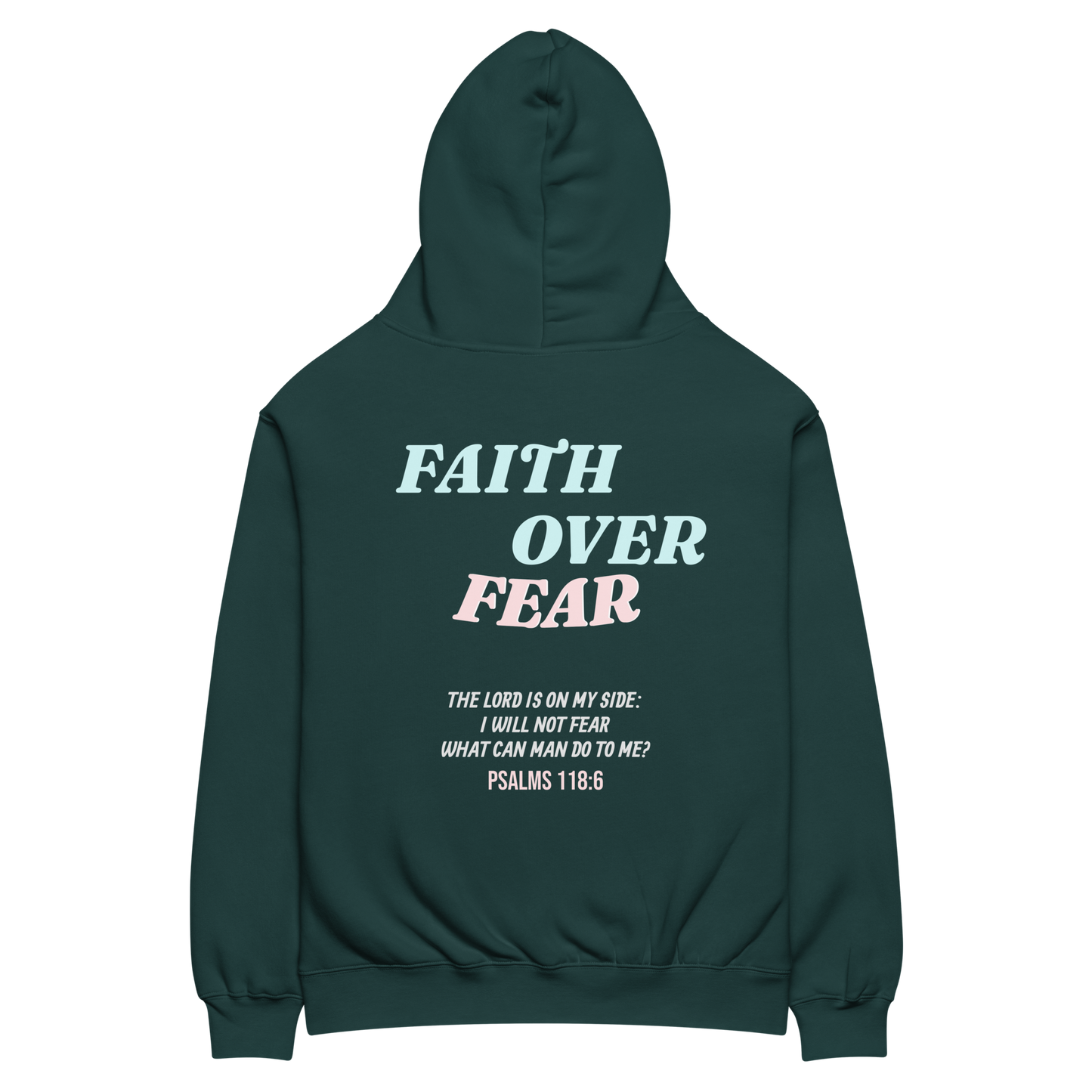 V&amp;F Faith Over Fear oversized sweatshirt